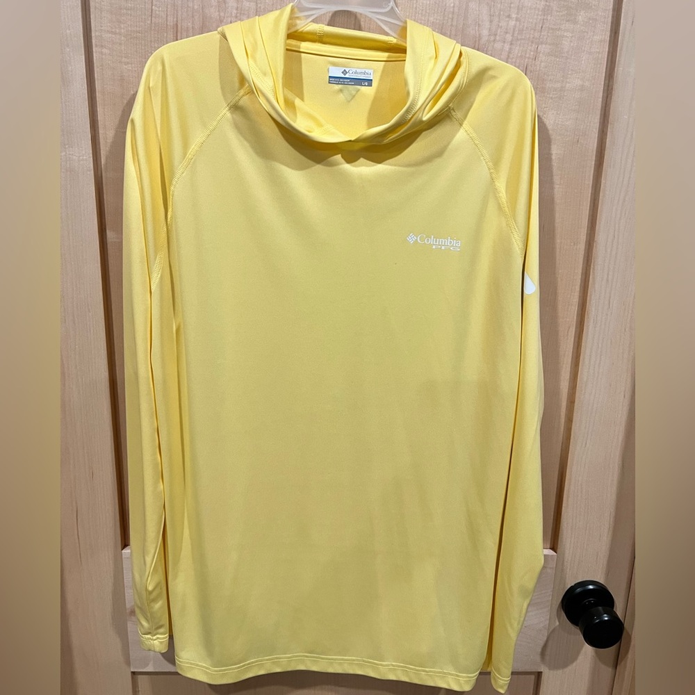 Columbia PFG hooded long sleeve fishing shirt
